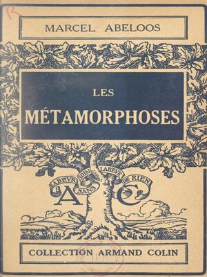 cover image of Les métamorphoses